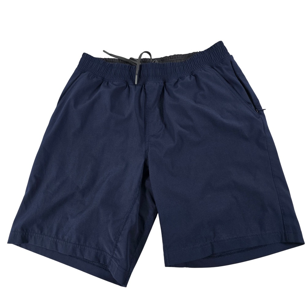 Rhone Mako Lined Athletic Shorts Mens Medium Navy Blue 7 Inch Inseam 100016‎